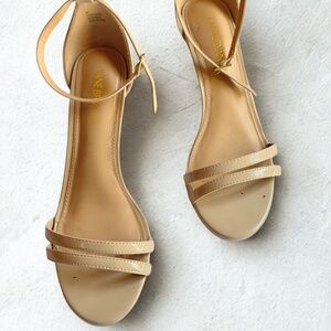Elegant Ankle Strappy High Heels Lane Bryant Size 9